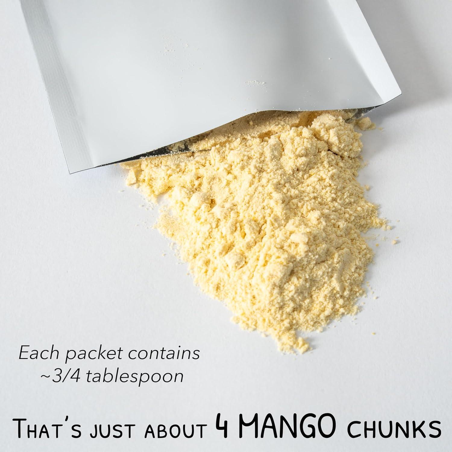 Polvo de Fruta Deshidratada de Mango Spruits - 30 Paquetes