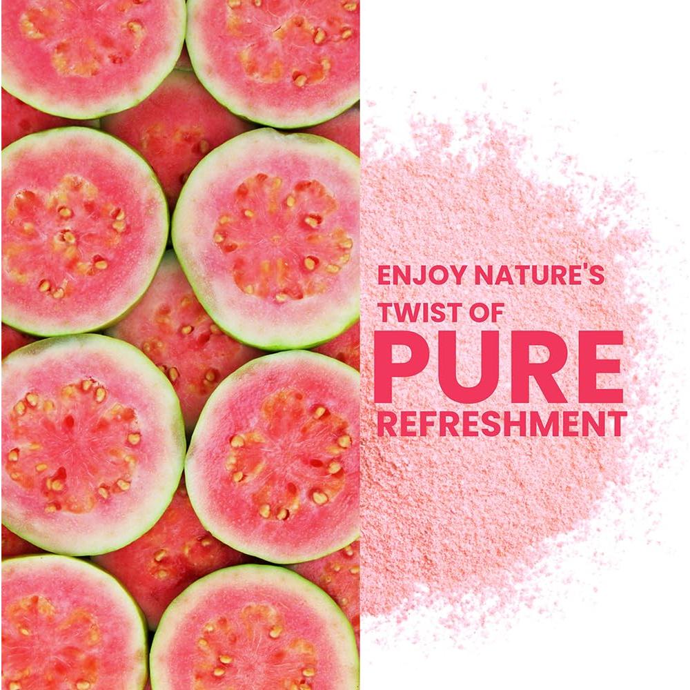 Polvo de Guayaba Rosa 114 g | Bebida Instantánea Natural Sin Gluten