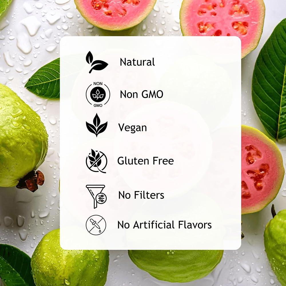 Polvo de Guayaba Rosa 114 g | Bebida Instantánea Natural Sin Gluten
