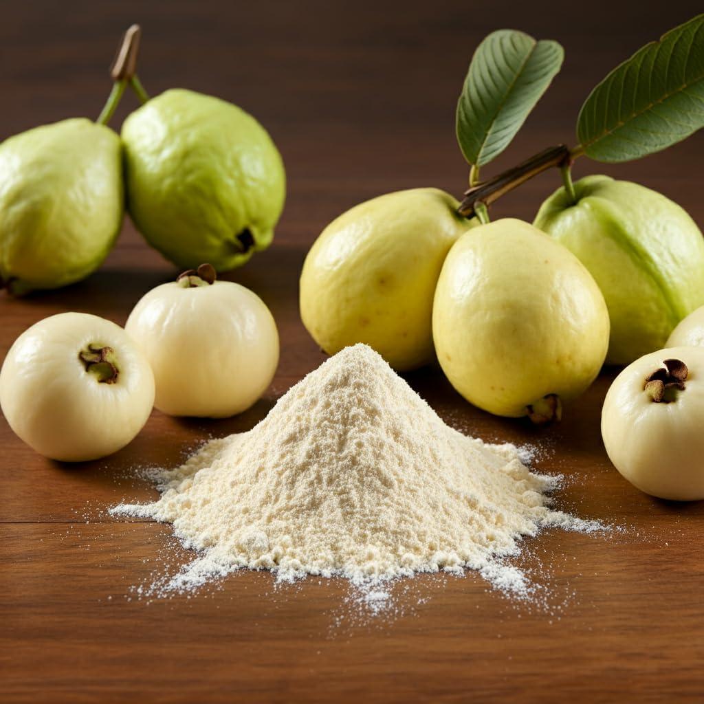 Polvo de Fruta Liofilizada de Guayaba Blanca Indus Farms 0.45 kg