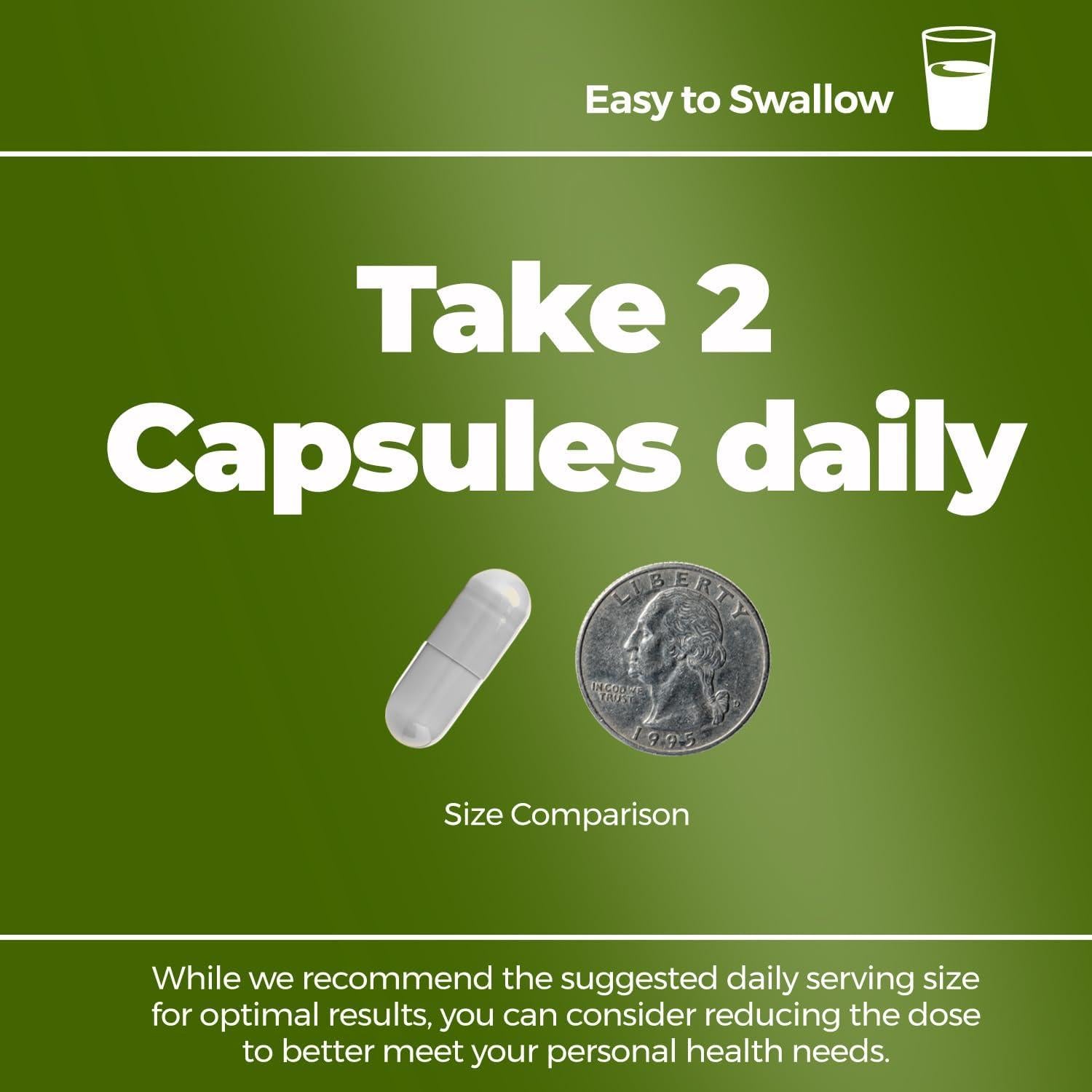 Cápsulas de Extracto de Hoja de Guayaba 1000mg Immortal Herbs