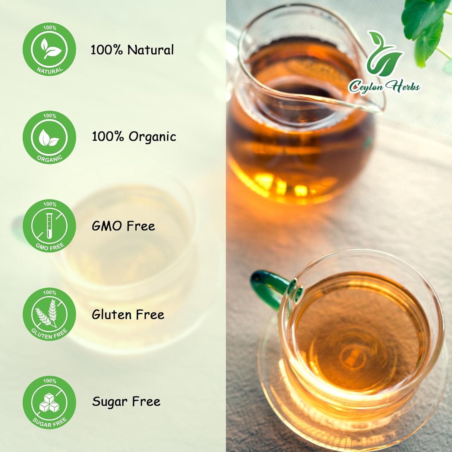 Té de Hojas de Guayaba Orgánico Ceylon Herbs 100g - Sin Aditivos