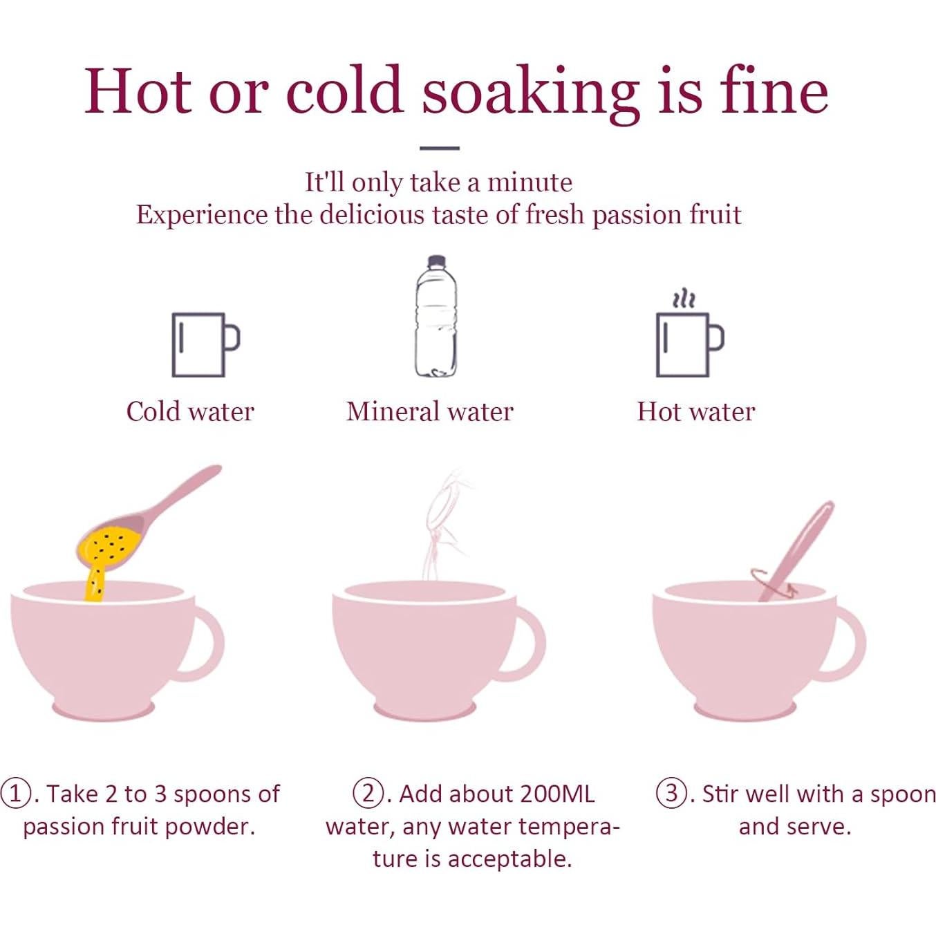 Polvo Liofilizado de Fruta de la Pasión 250g - Ideal para Bebidas y Repostería