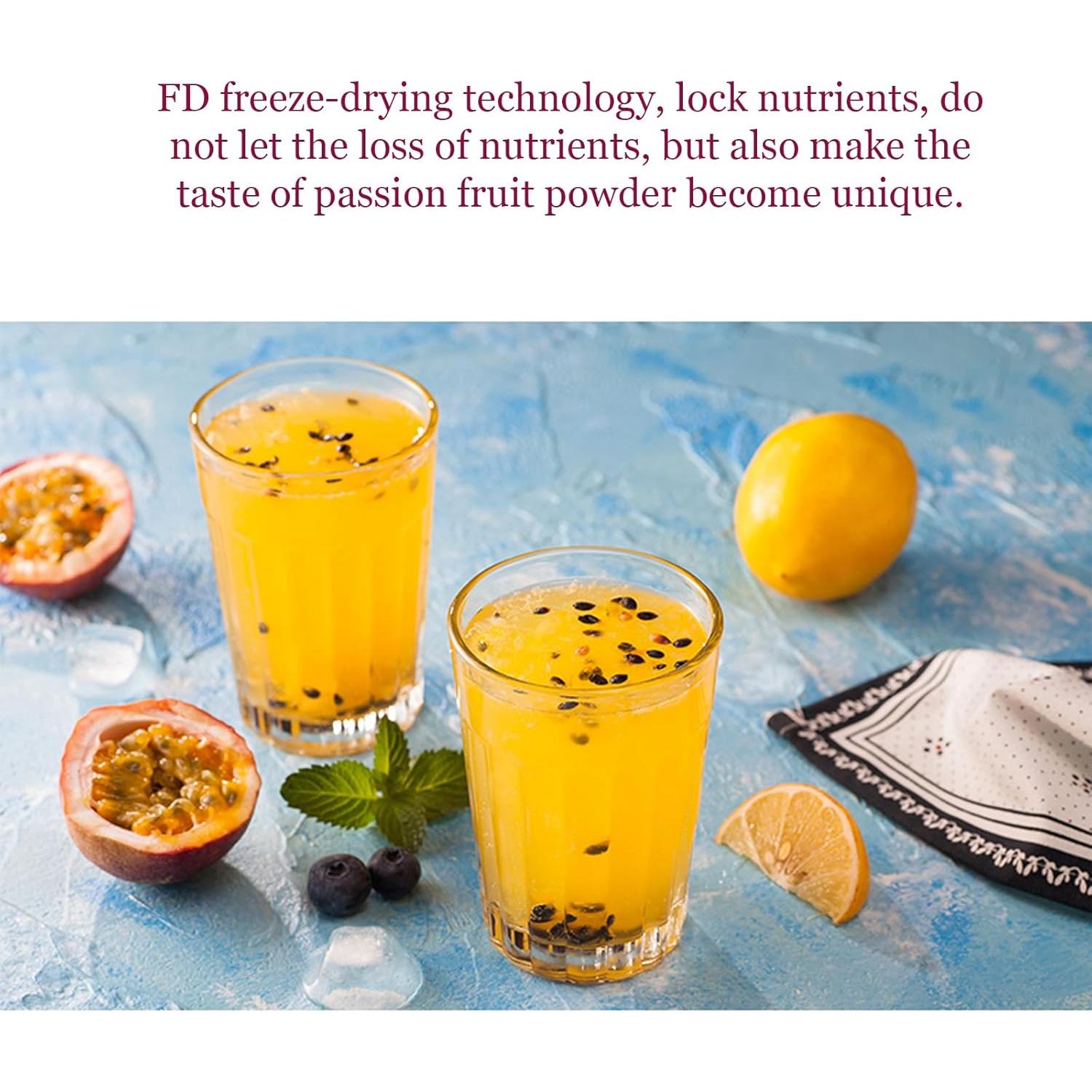 Polvo Liofilizado de Fruta de la Pasión 250g - Ideal para Bebidas y Repostería