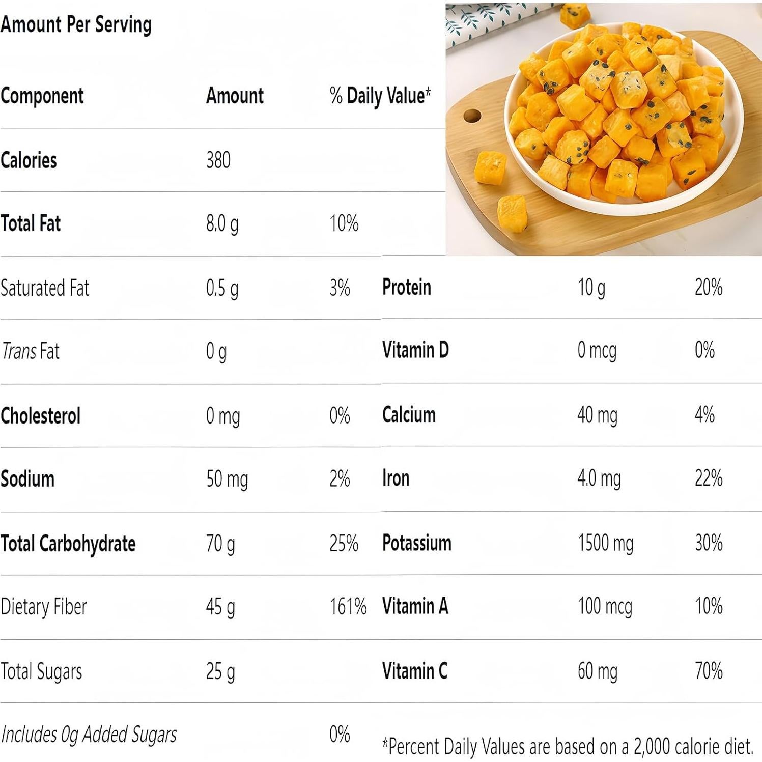 Fruta de la Pasión Liofilizada BXXLSGDF 500g - 100% Natural