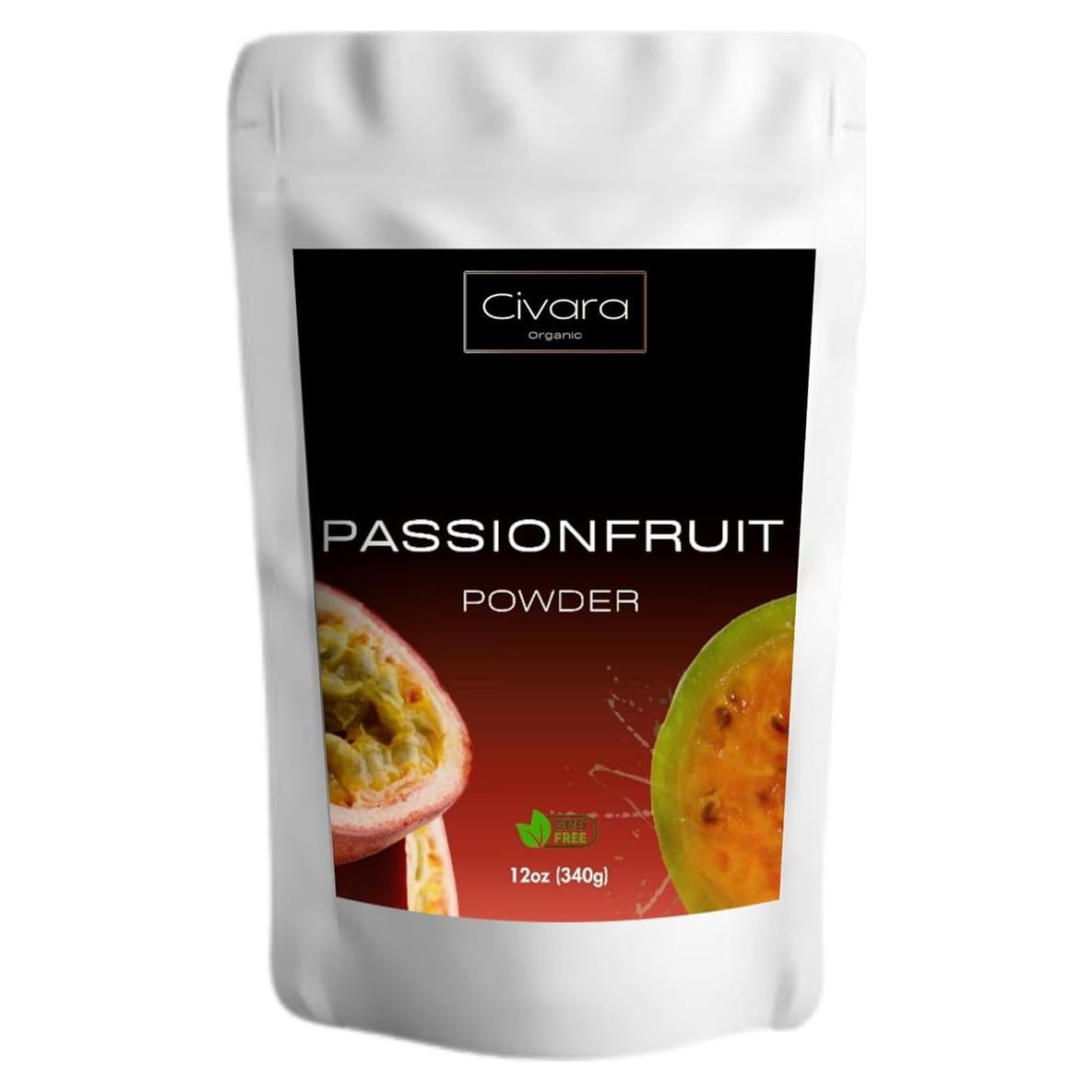 Polvo de Fruta de Pasión Orgánico Civara 340g - Sin Azúcar