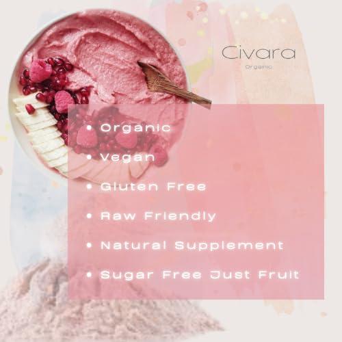 Polvo de Fruta de Pasión Orgánico Civara 340g - Sin Azúcar