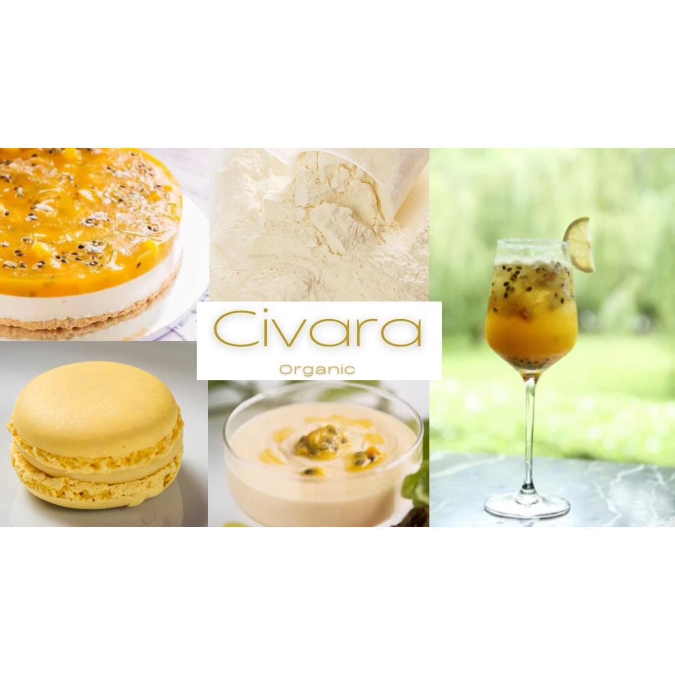 Polvo de Fruta de Pasión Orgánico Civara 340g - Sin Azúcar