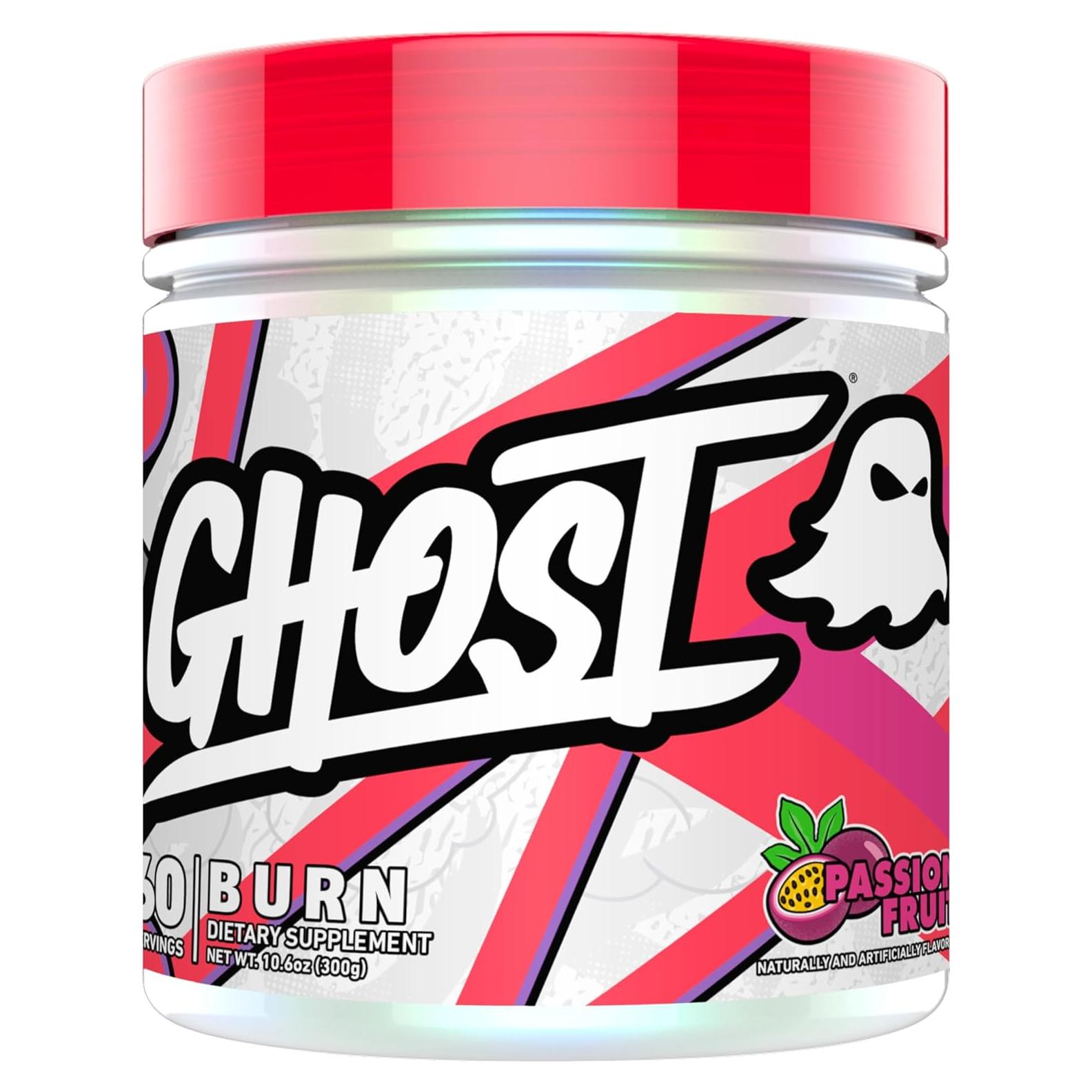 GHOST Burn Suplemento Termogénico Fruta de la Pasión 60 Porciones
