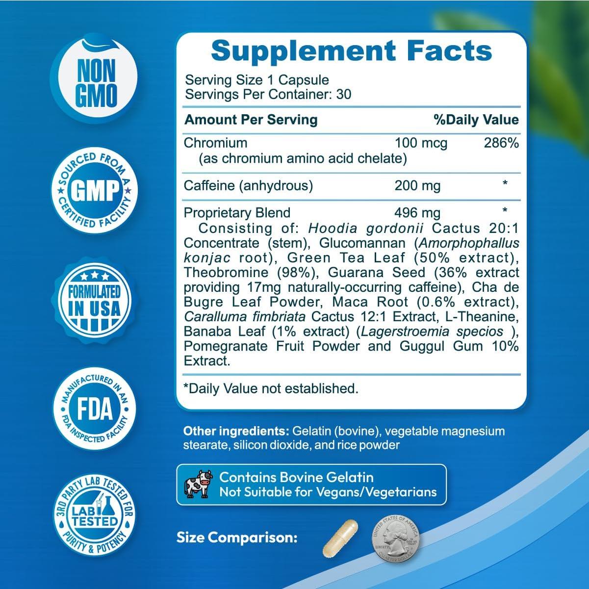 Píldoras para Pérdida de Peso Dr Vitz - 30 Cápsulas