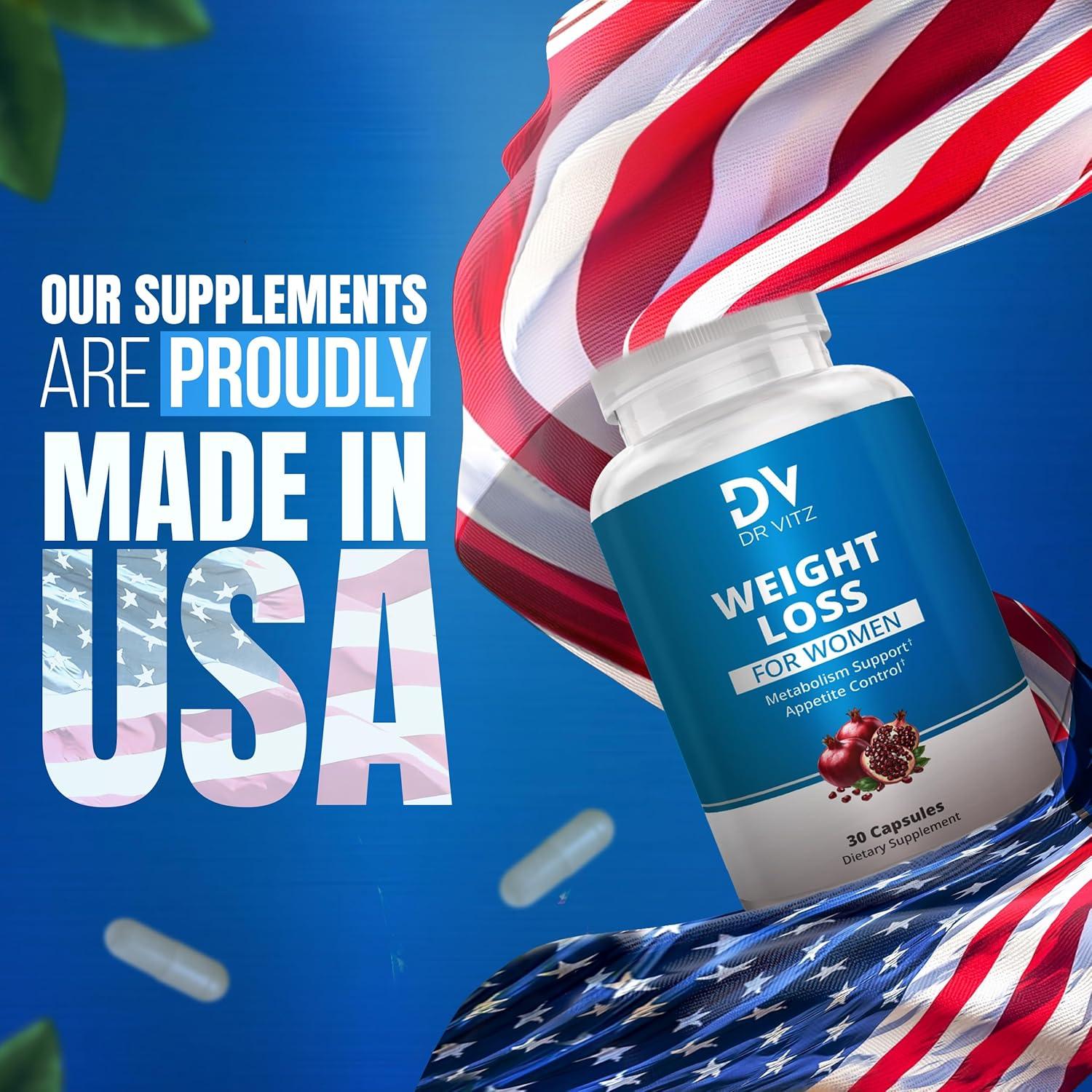 Píldoras para Pérdida de Peso Dr Vitz - 30 Cápsulas