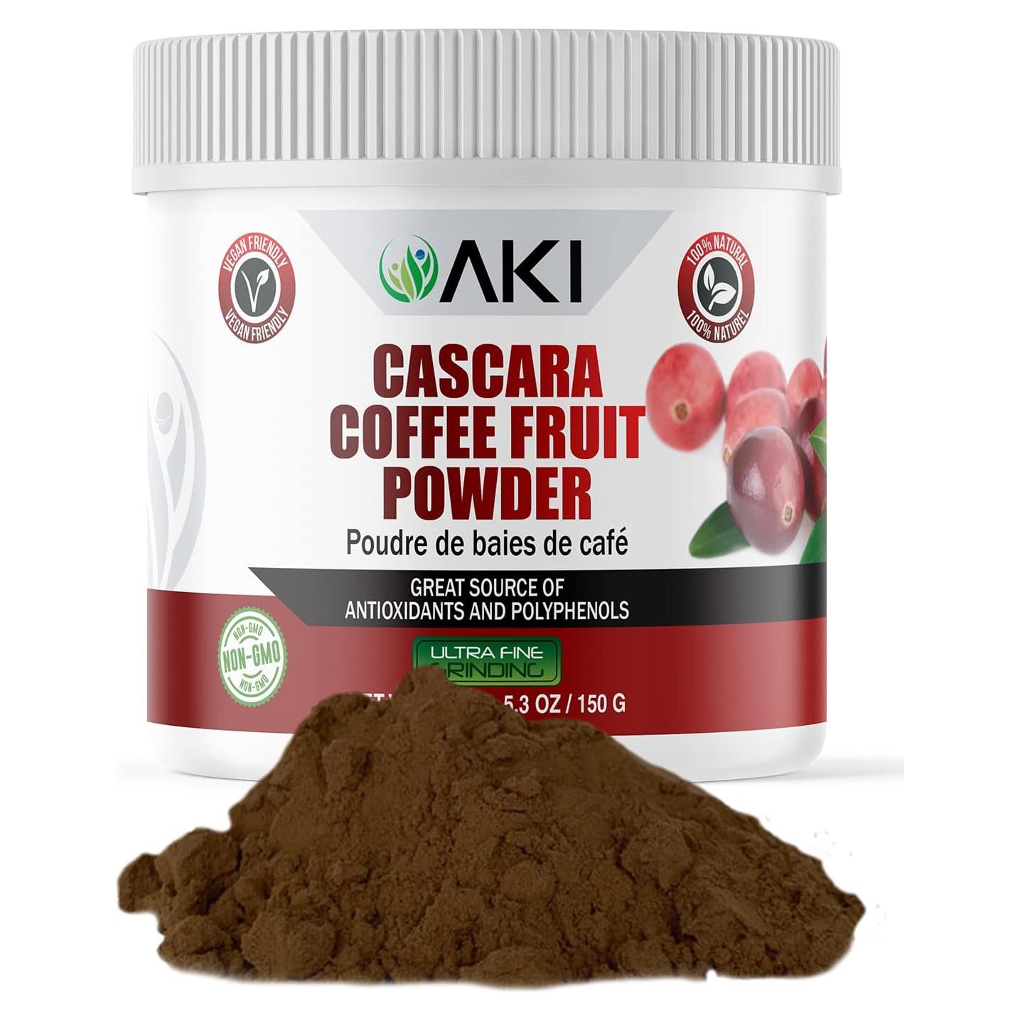 Cáscara de Fruta de Café AKI - Antioxidantes y Polifenoles 150g