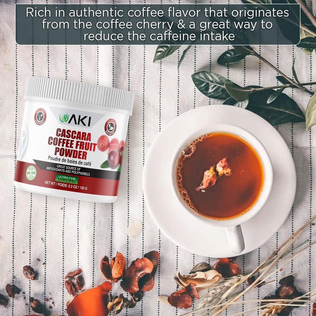 Cáscara de Fruta de Café AKI - Antioxidantes y Polifenoles 150g