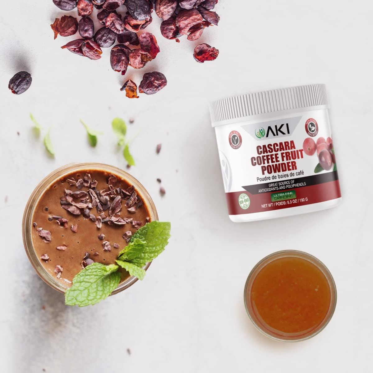 Cáscara de Fruta de Café AKI - Antioxidantes y Polifenoles 150g