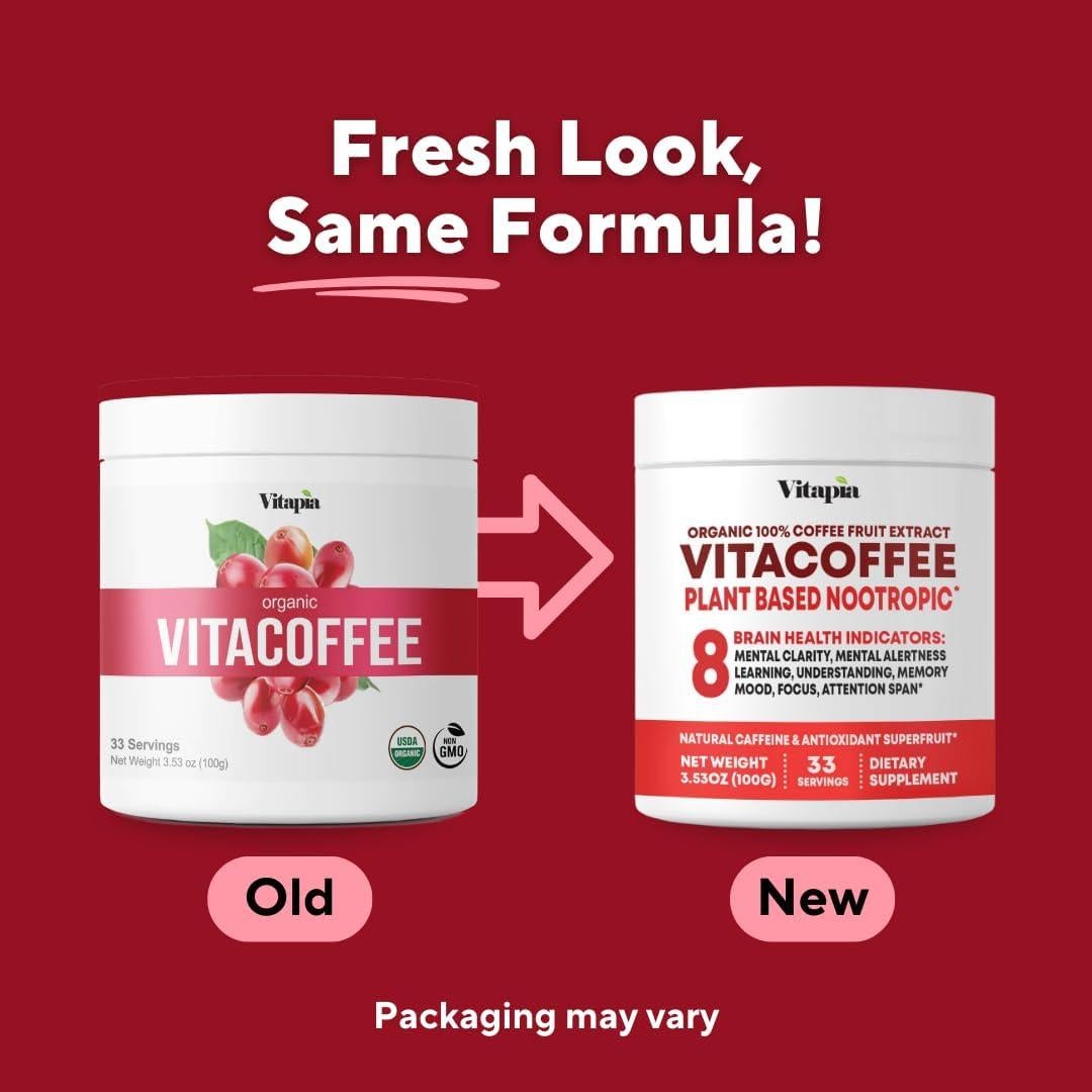 Vitapia Vitacoffee Polvo de Fruta de Café 100g - Energía y Enfoque