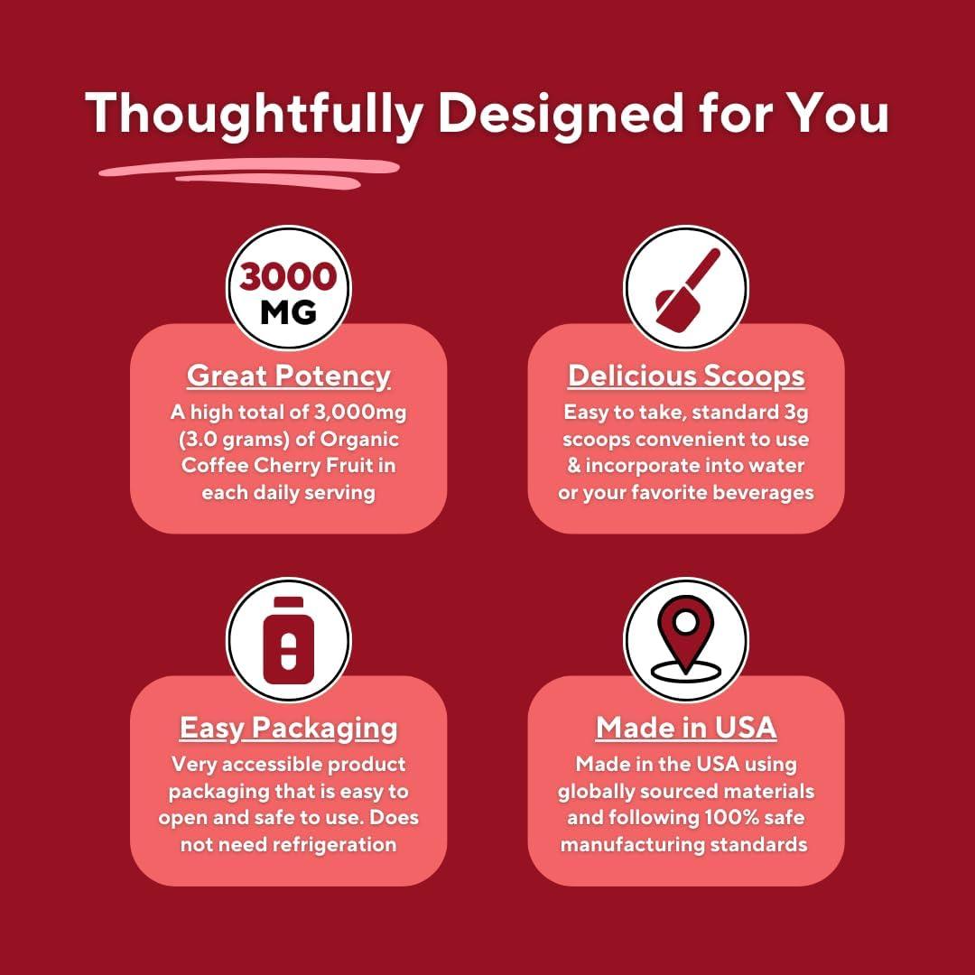 Vitapia Vitacoffee Polvo de Fruta de Café 100g - Energía y Enfoque