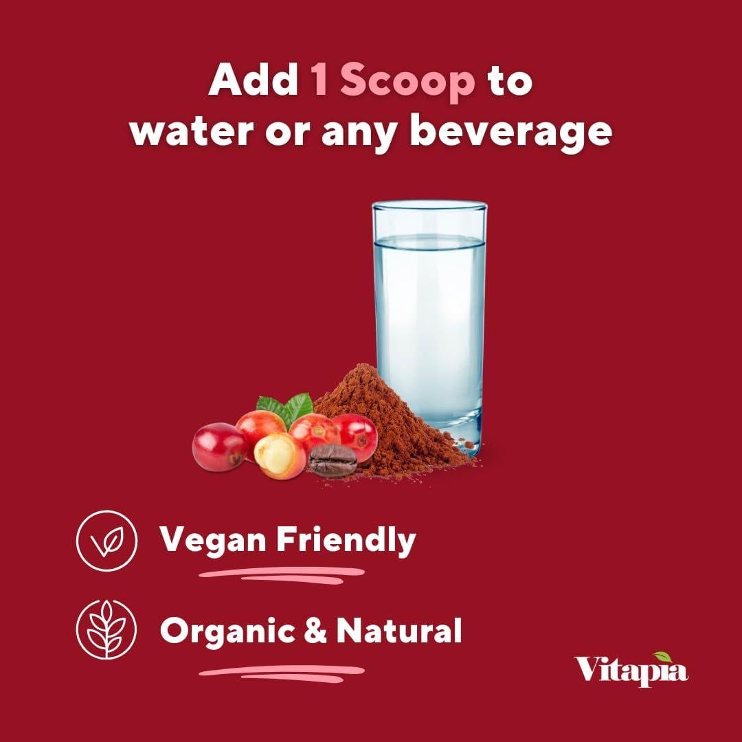 Vitapia Vitacoffee Polvo de Fruta de Café 100g - Energía y Enfoque