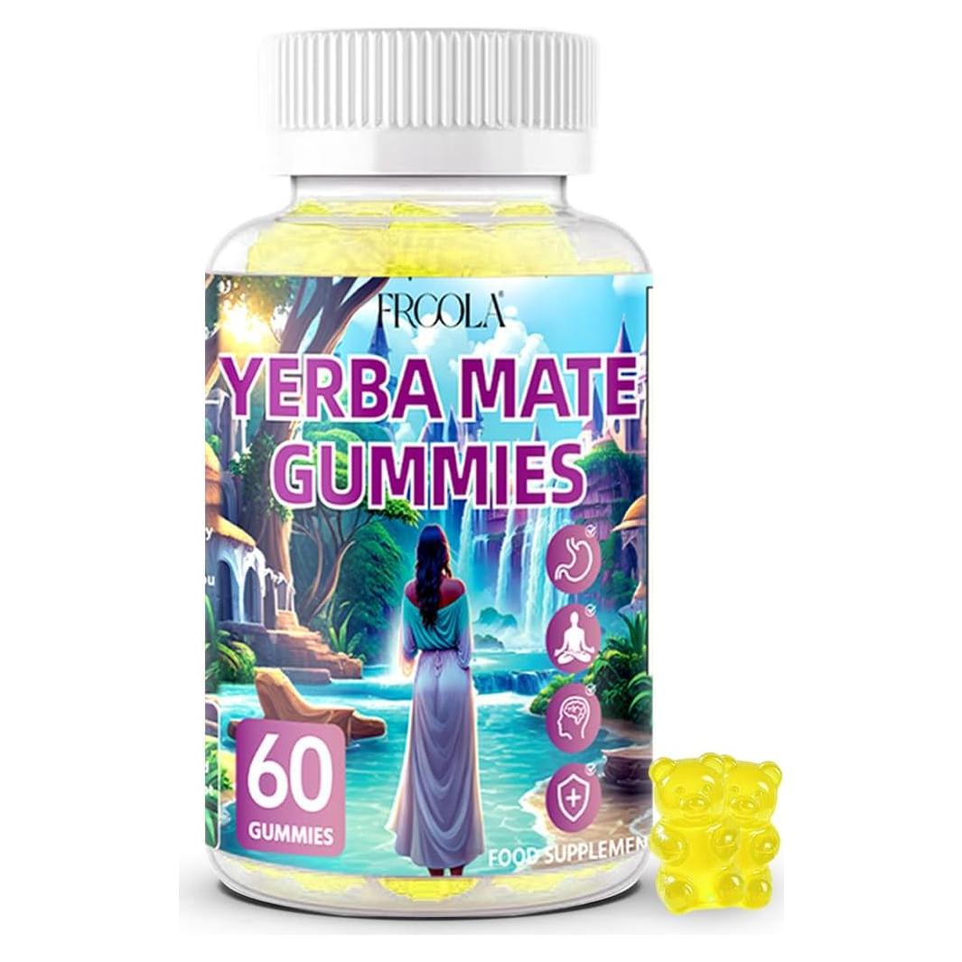 Gomitas de Yerba Mate Frcola Sabor Durazno Mango 60 Unidades