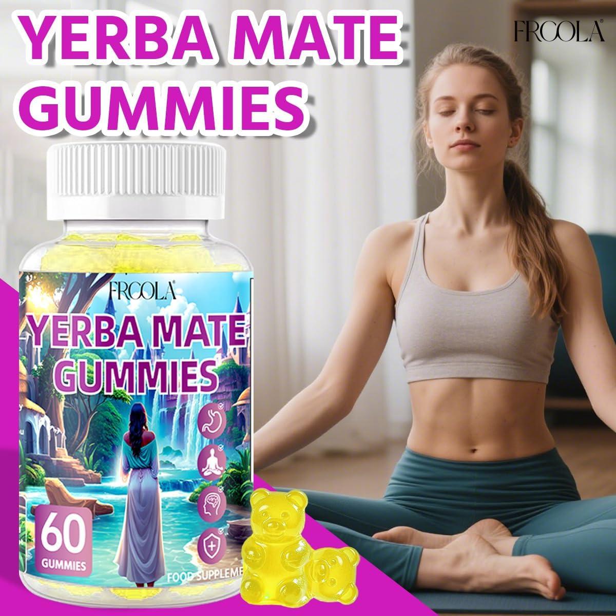 Gomitas de Yerba Mate Frcola Sabor Durazno Mango 60 Unidades