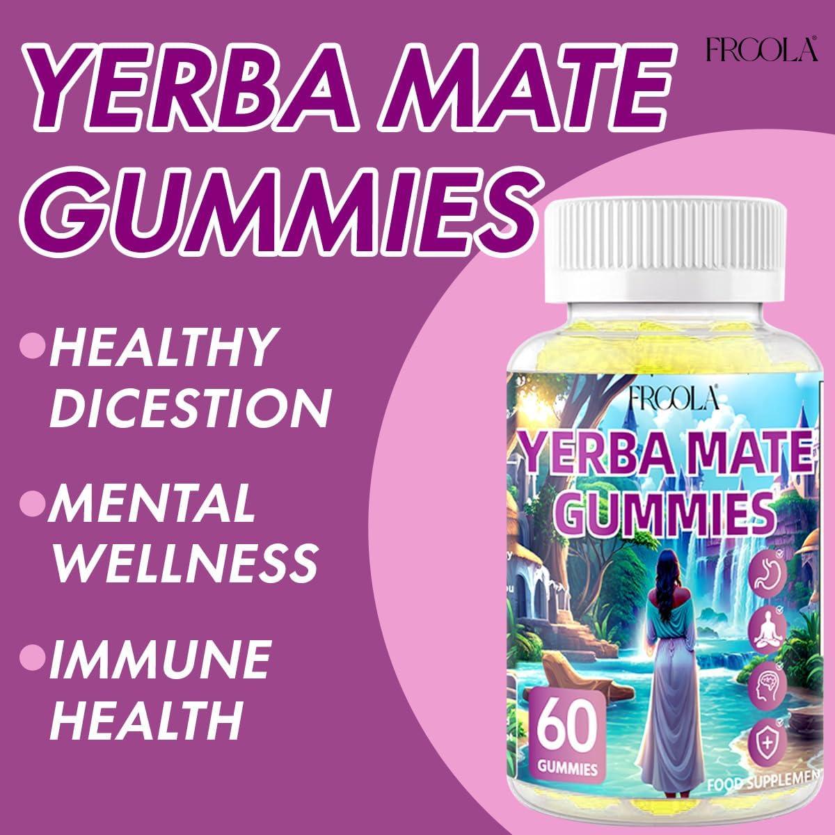 Gomitas de Yerba Mate Frcola Sabor Durazno Mango 60 Unidades