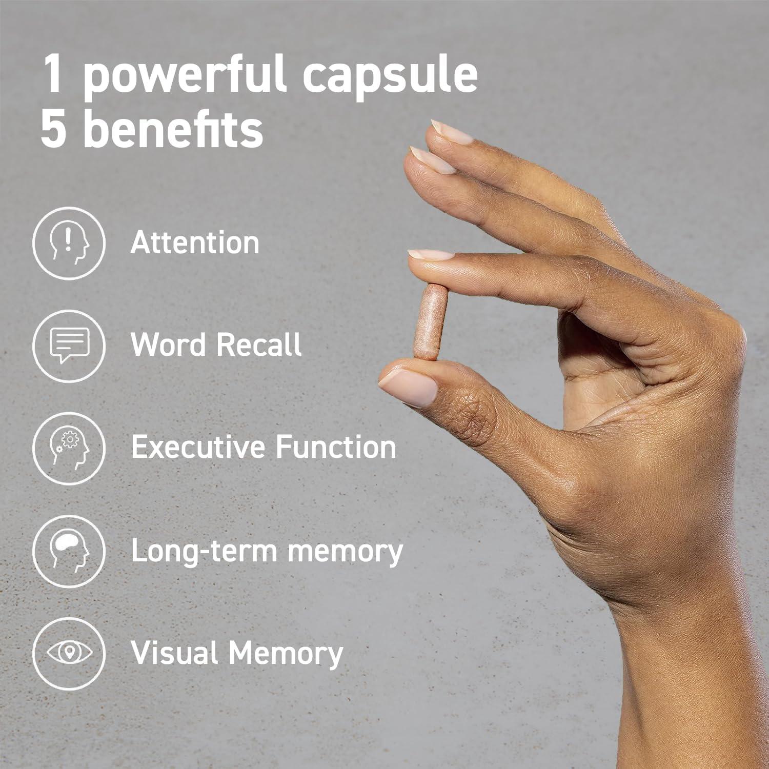 CocoaVia Suplemento Cerebral Vegano 30 Cápsulas Memoria y Enfoque