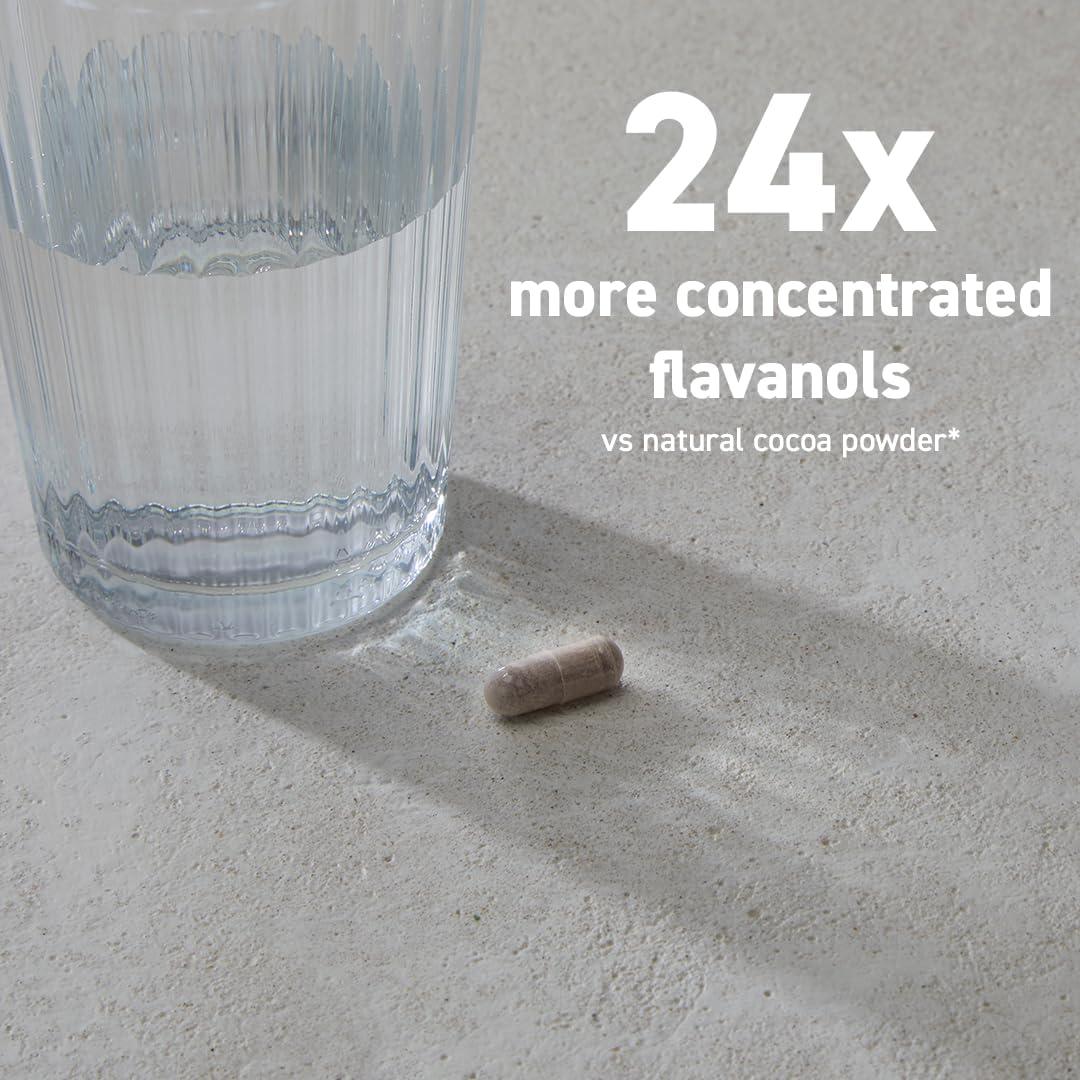 CocoaVia Suplemento Cerebral Vegano 30 Cápsulas Memoria y Enfoque