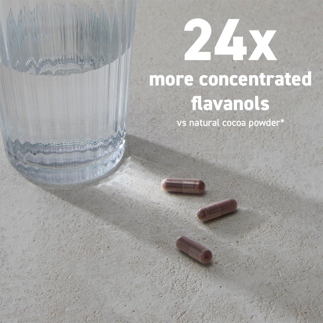 CocoaVia Memoria+ Suplemento Cerebral Vegano 270 Cápsulas 750 mg