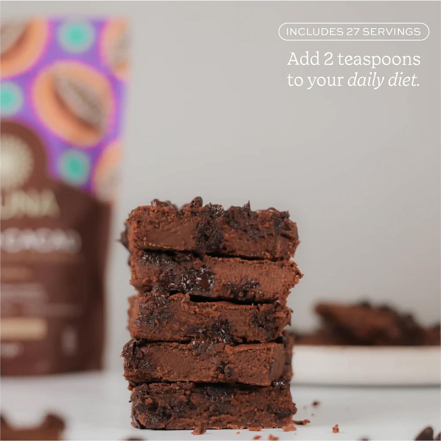 Polvo de Super-Cacao Aduna 100% Natural 275g - Salud y Energía