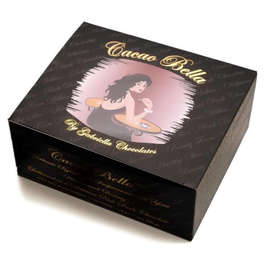 Barras de Chocolate Cacao Bella con Colágeno y Astaxantina - 90g