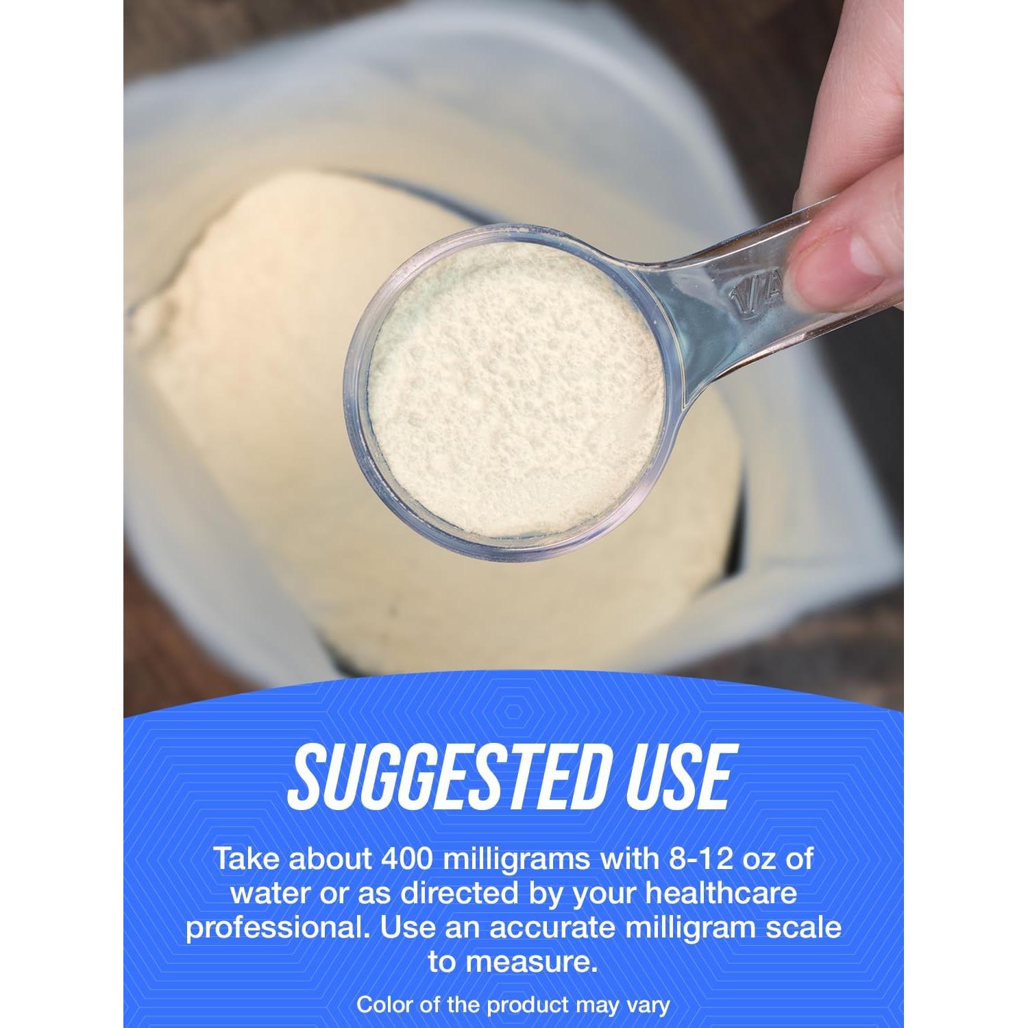 Polvo de Teobromina BulkSupplements 250g - Suplemento Nootrópico