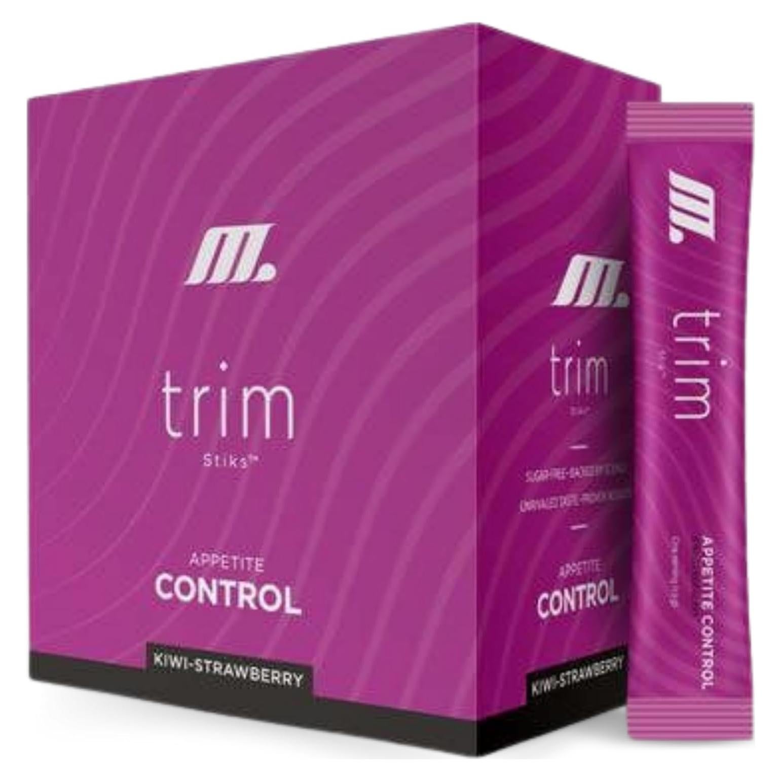 Youngevity Trim Stiks Kiwi-Fresa - Energía y Enfoque - 30 Sticks