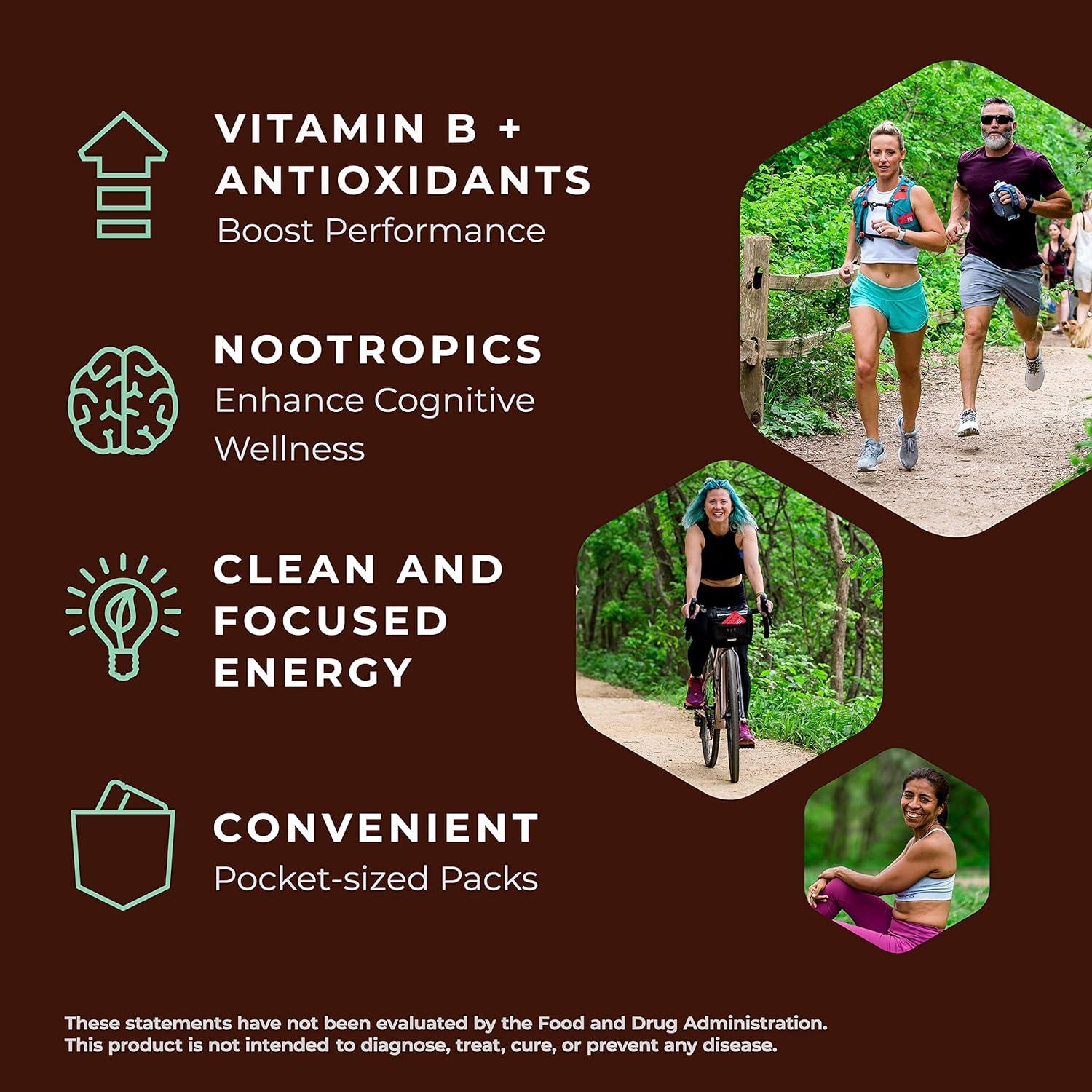 Gummies Energéticas SGC 100mg Cafeína Menta Chocolate 12-Pack