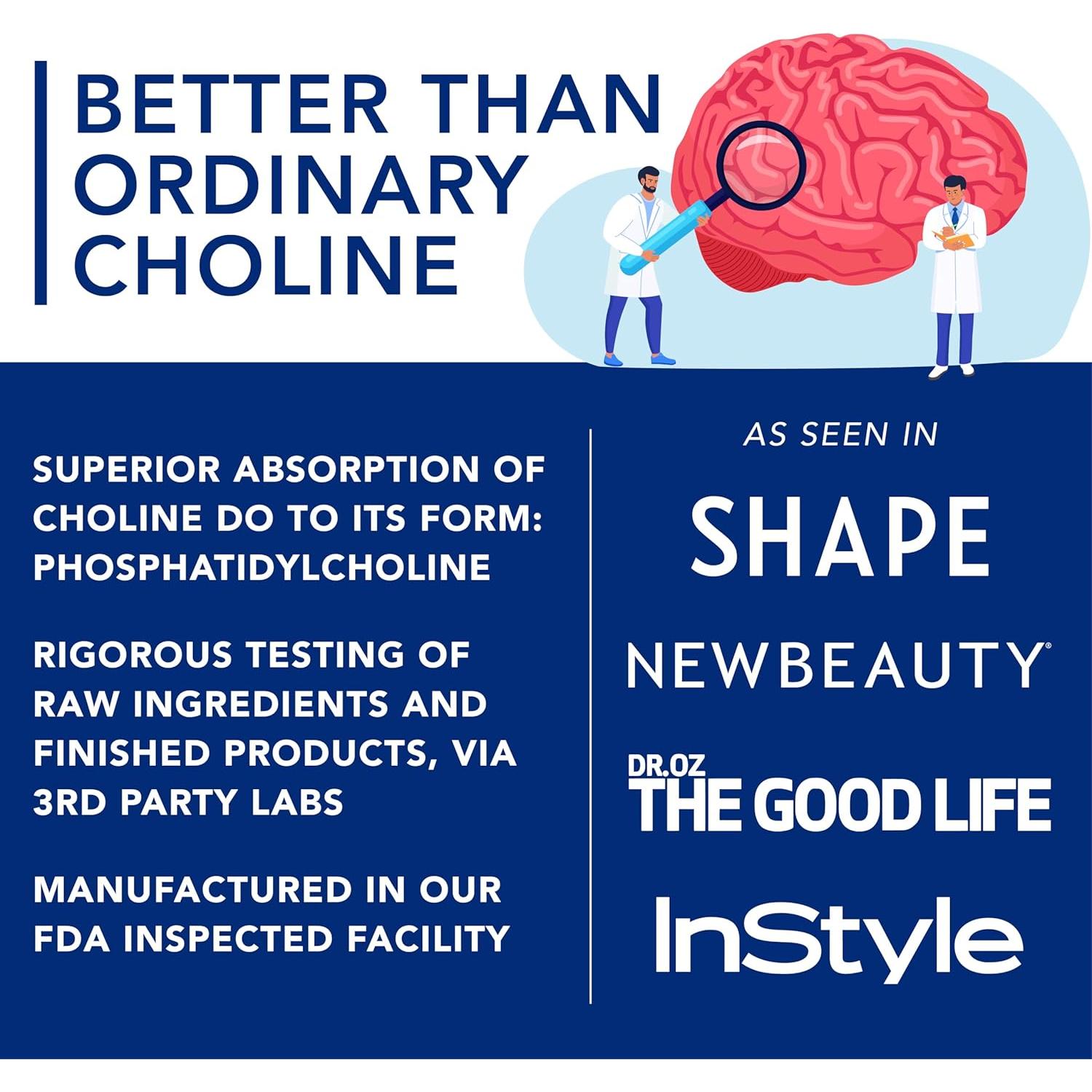 Suplemento de Fosfatidilcolina Plant.O 430mg - 60 Gelatinas Blandas