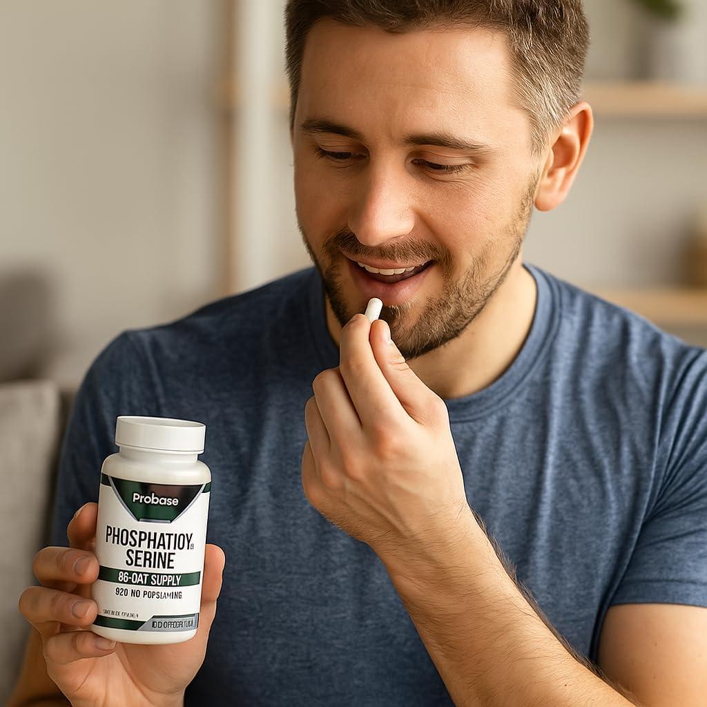 Suplemento Fosfatidilserina 300mg Probase Nutrition 120 Cápsulas