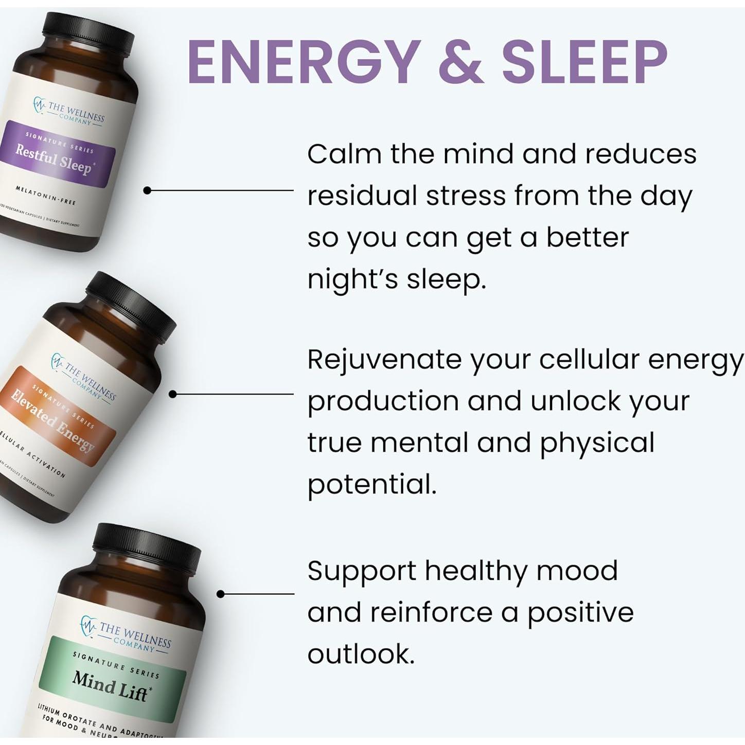 Mind Lift - Suplemento de Estado de Ánimo 120 Cápsulas