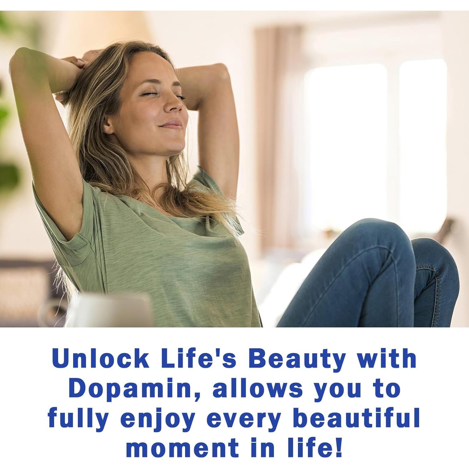 Suplemento de Dopamina Zdoroviye 500mg - 60 Cápsulas (2 Paquete)