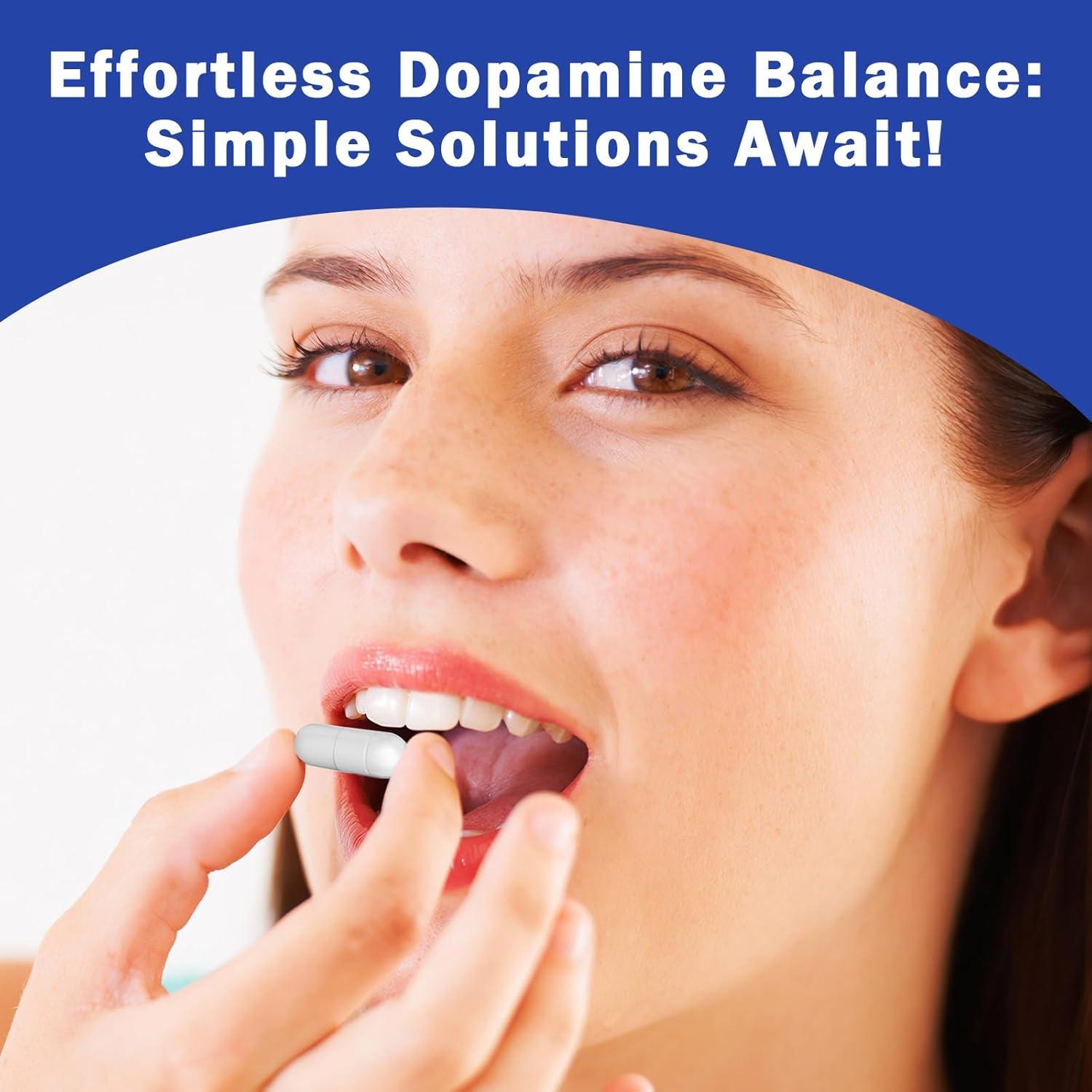 Suplemento de Dopamina Zdoroviye 500mg - 60 Cápsulas (2 Paquete)