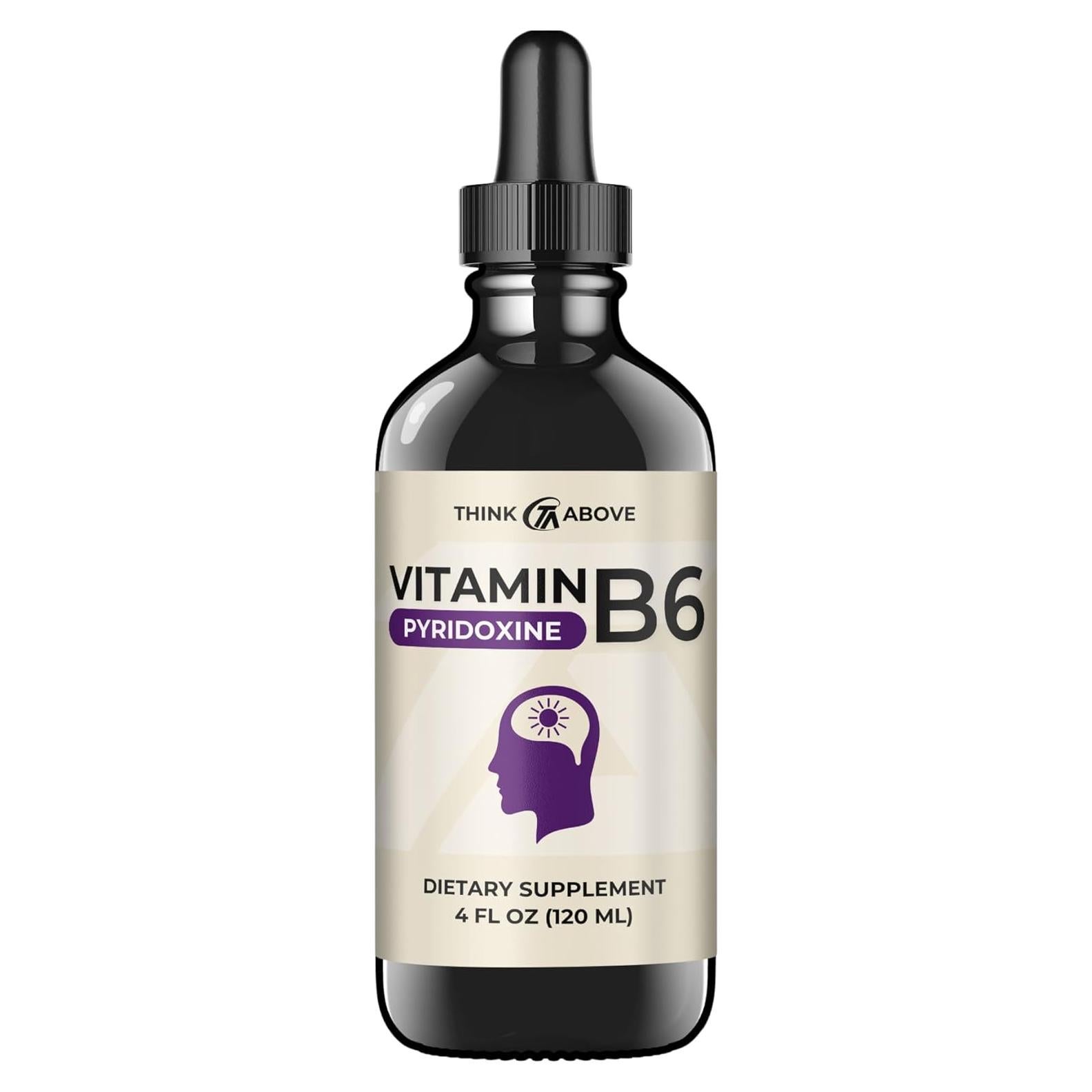 Suplemento Líquido de Vitamina B6 Think Above 120 ml