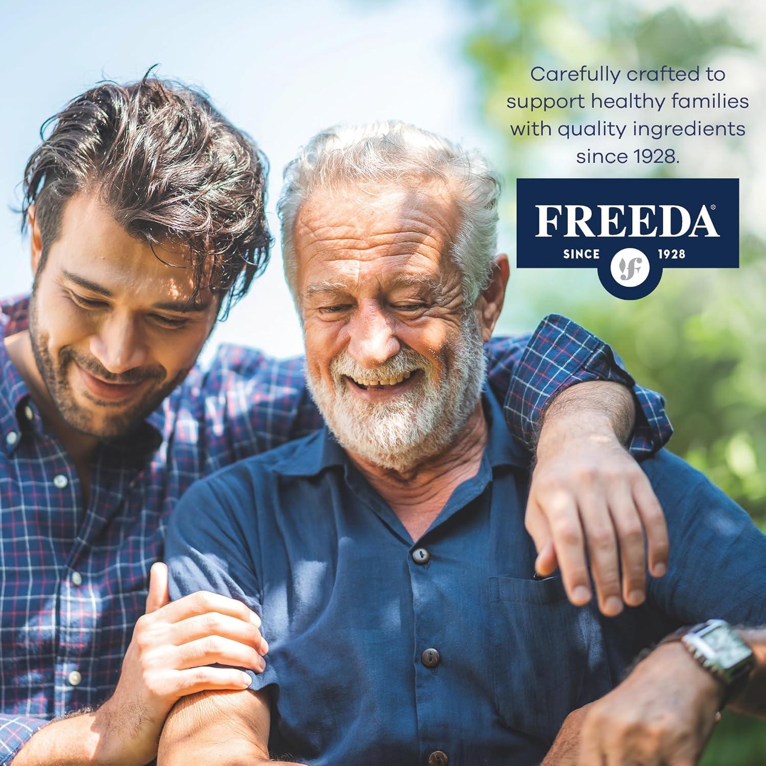 Tabletas de Riboflavina Vitamina B2 Freeda 50mg - 100 Ct