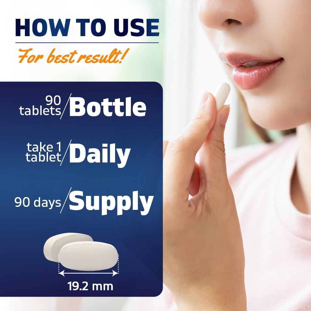 Vitamatic Niacinamida 1000 mg 90 Tabletas - Vitamina B3 Sin Enrojecimiento