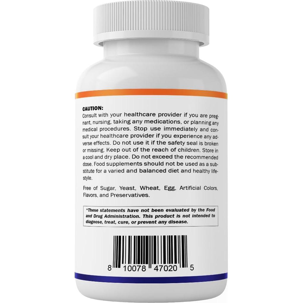 Ácido Pantoténico Vitamatic 500 mg - 200 Cápsulas Sin Gluten