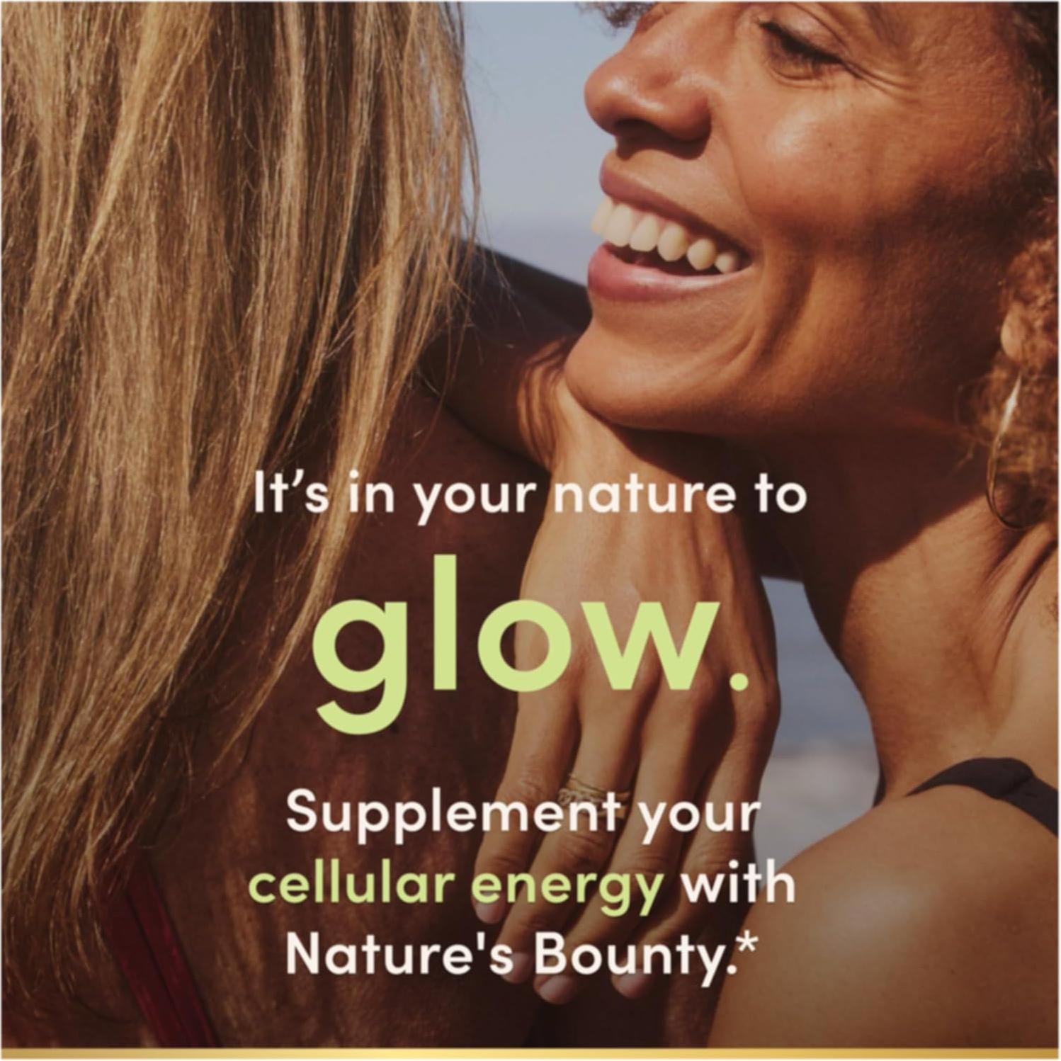 Biotina Nature's Bounty 5000 mcg 60 Tabletas Rápidas Salud Cabello Piel Uñas