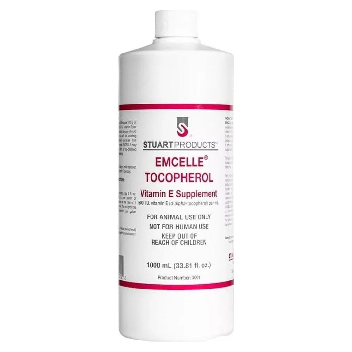 Solución Líquida de Tocoferol EMCELLE 1000 mL - Vitamina E