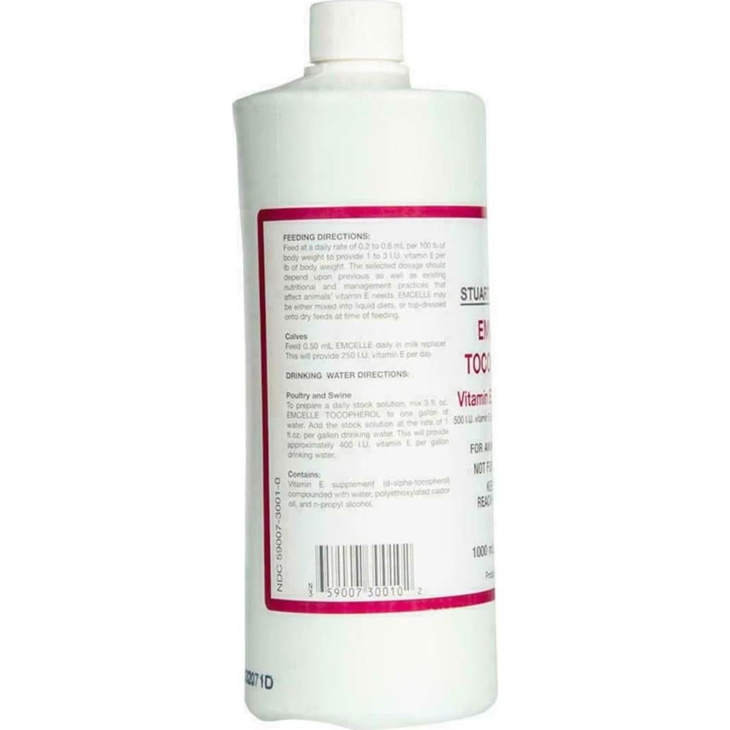 Solución Líquida de Tocoferol EMCELLE 1000 mL - Vitamina E