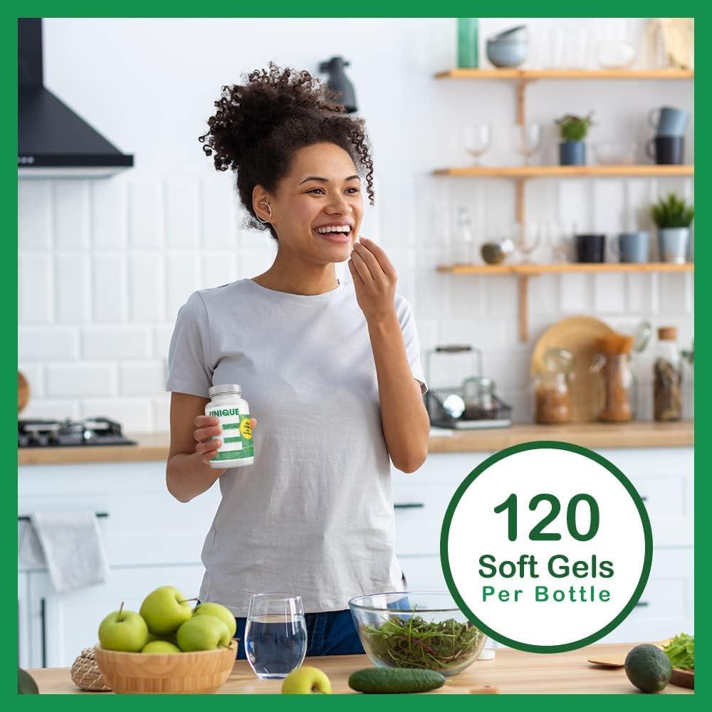 Geles Blandos UNIQUE E A.C. Grace 120 Unidades Vitamina E Natural