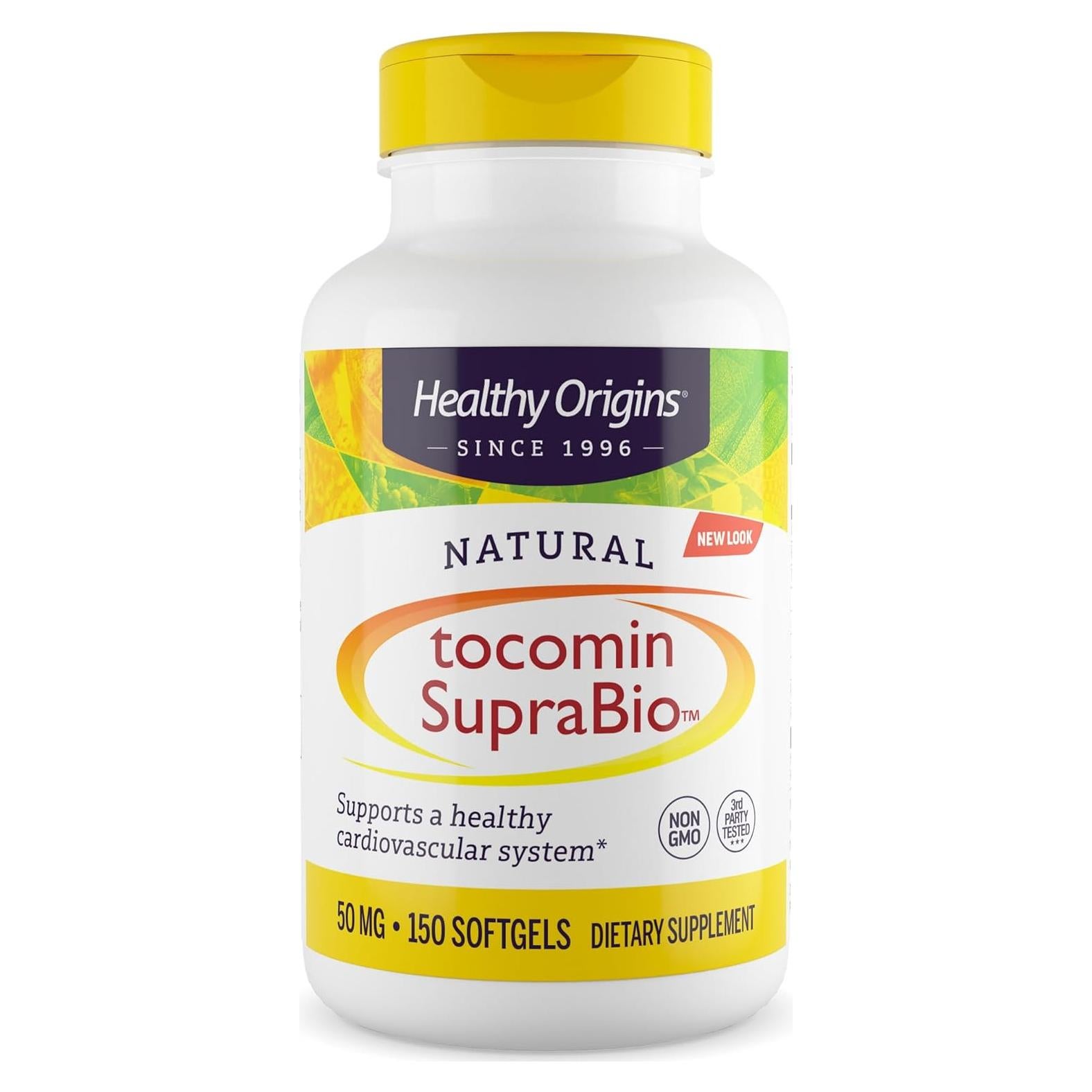 Tocotrienoles 50 mg Healthy Origins Tocomin SupraBio 150 Gelatinas