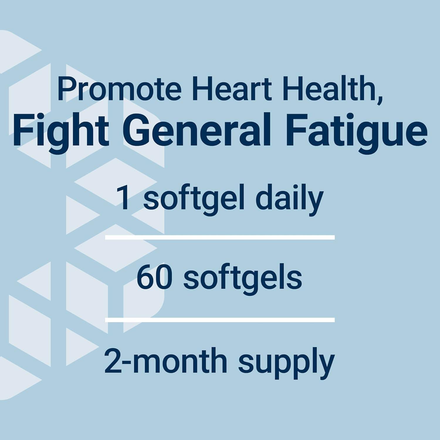 Suplemento CoQ10 Life Extension 60 Gelatinas Blandas - Salud del Corazón