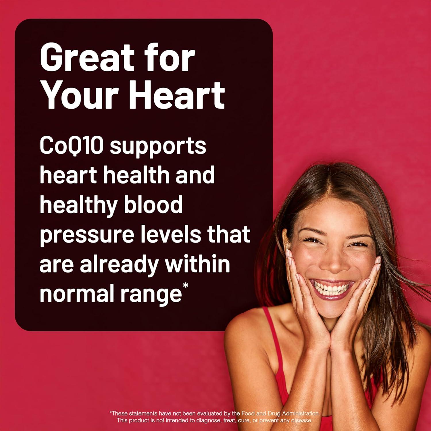 NatureWise CoQ10 200mg Softgels - Suplemento Vegano Antioxidante