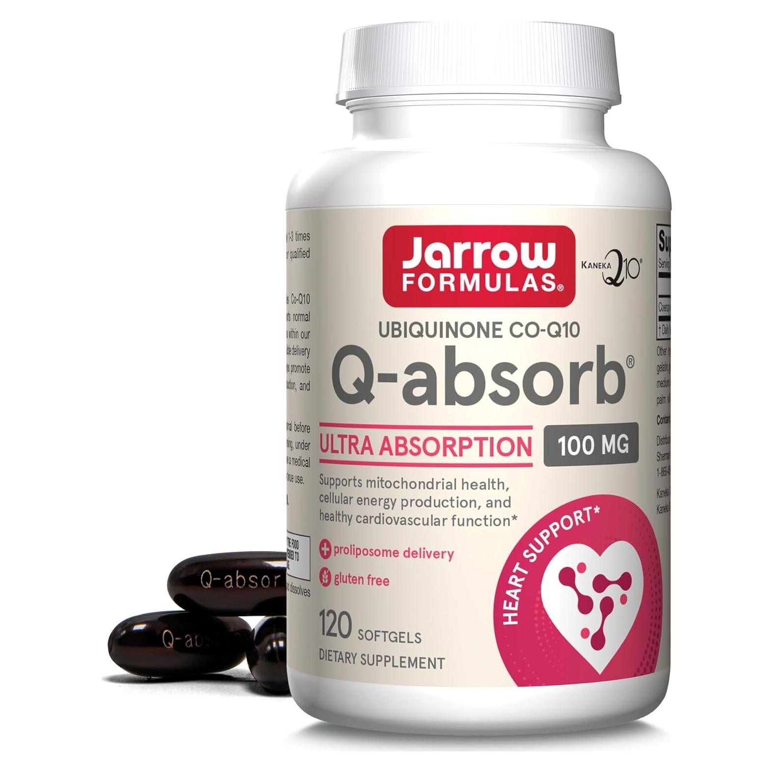 Suplemento Dietético Jarrow Co-Q10 100 mg 120 Gelatinas Blandas