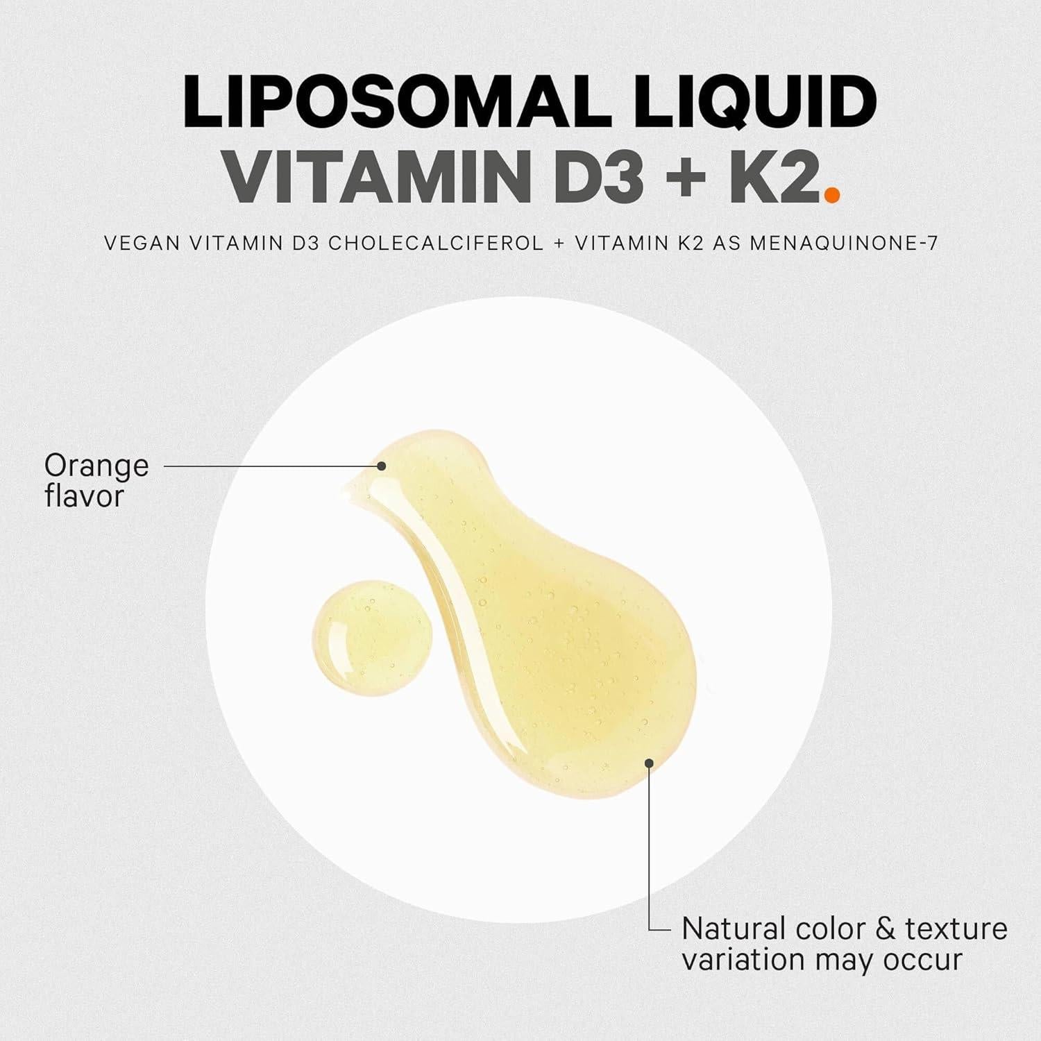 Suplemento Líquido Vitamina D3 K2 Codeage 59 ml Vegano